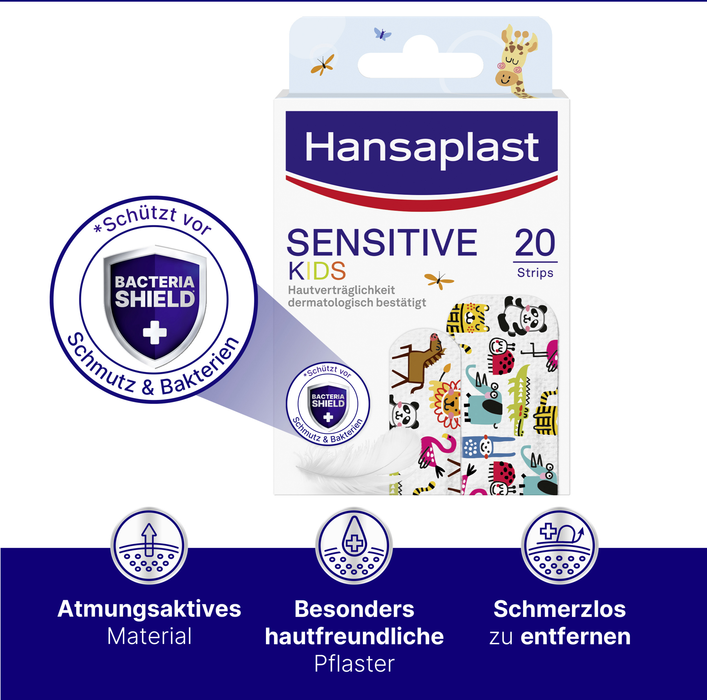 ضمادات Sensitive Kids 13