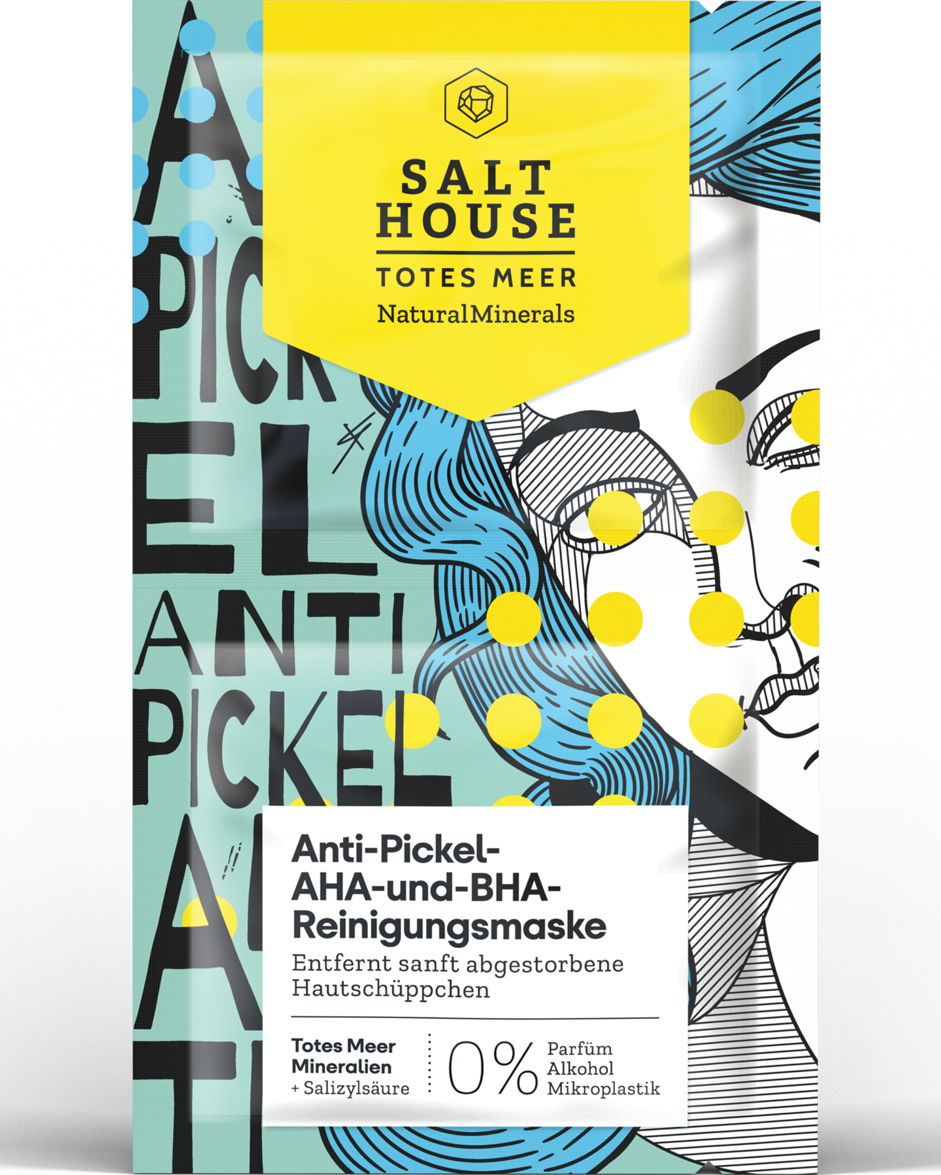 Anti Pickel AHA & BHA Reinigungsmaske