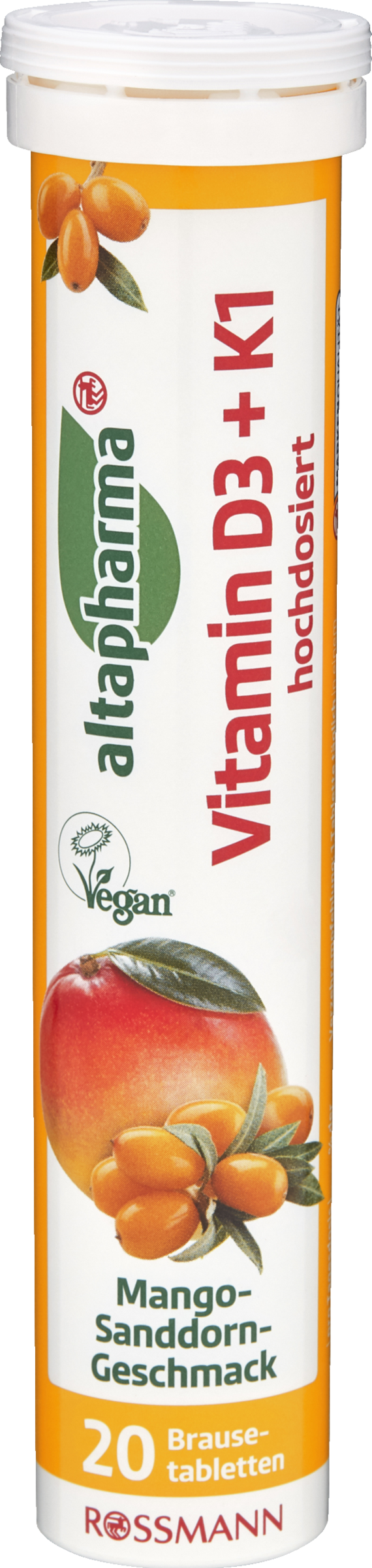 Brausetabletten Vitamin D3+K1 hochdosiert