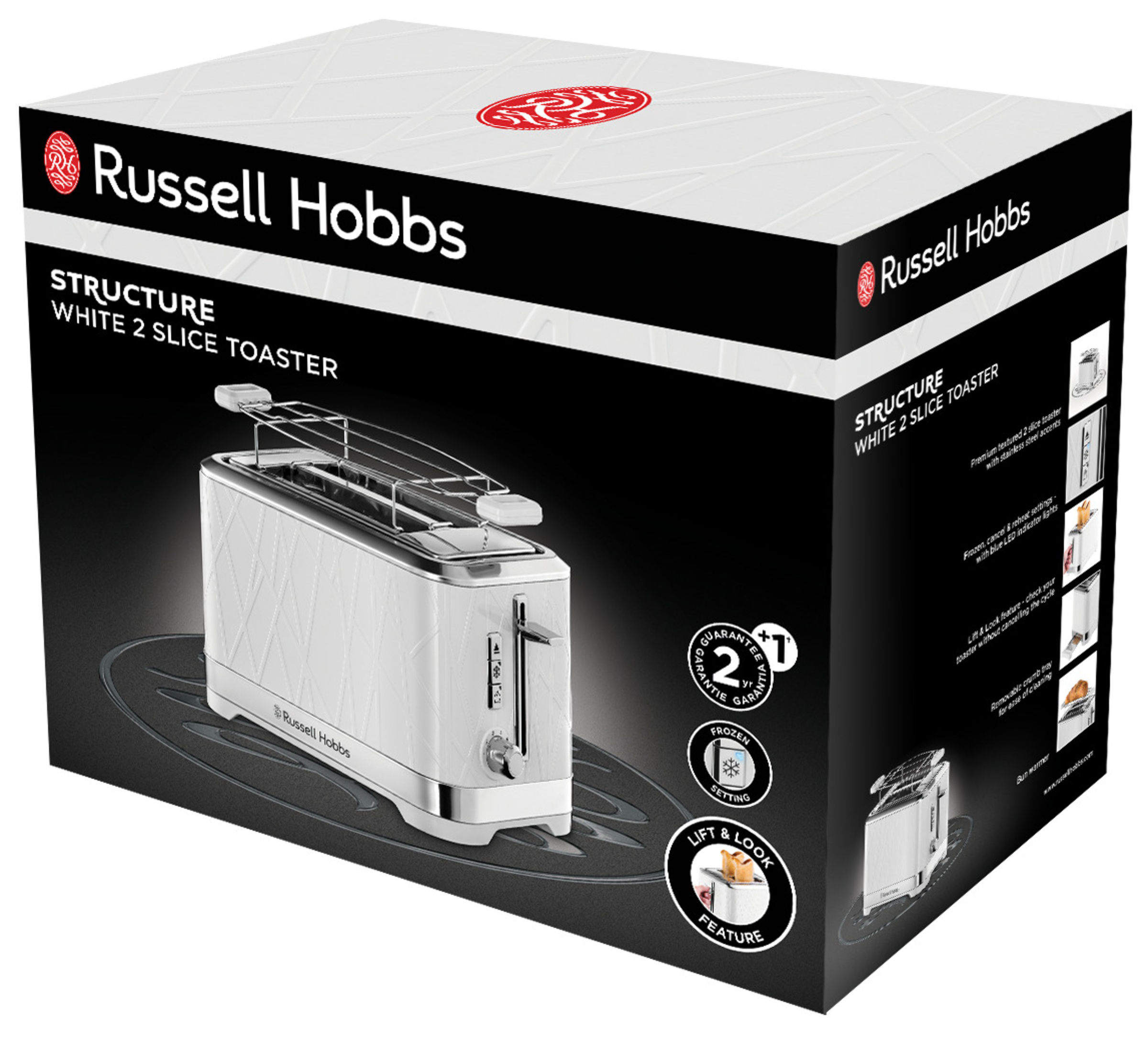 Russell Hobbs Structure Toaster weiß online kaufen rossmann.de
