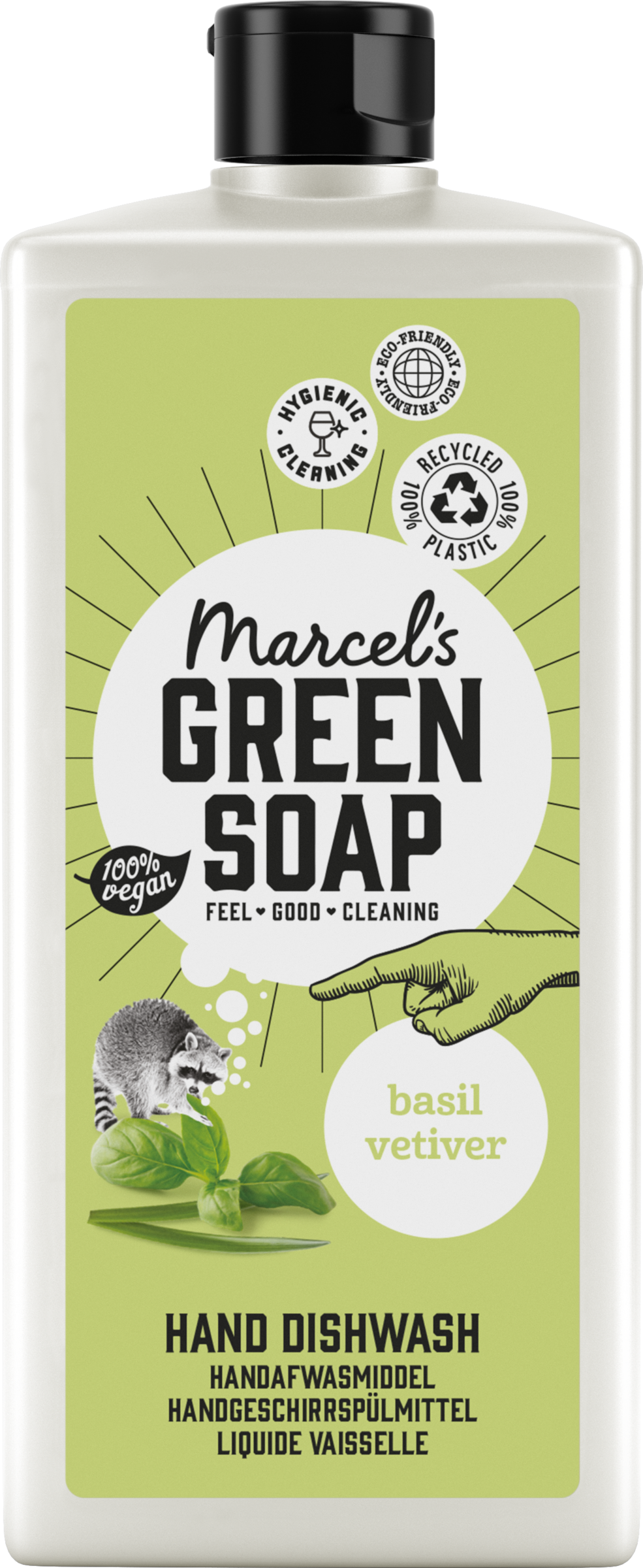 Marcel's Green Soap Basilikum & Vetiver Gras Geschirrspülmittel