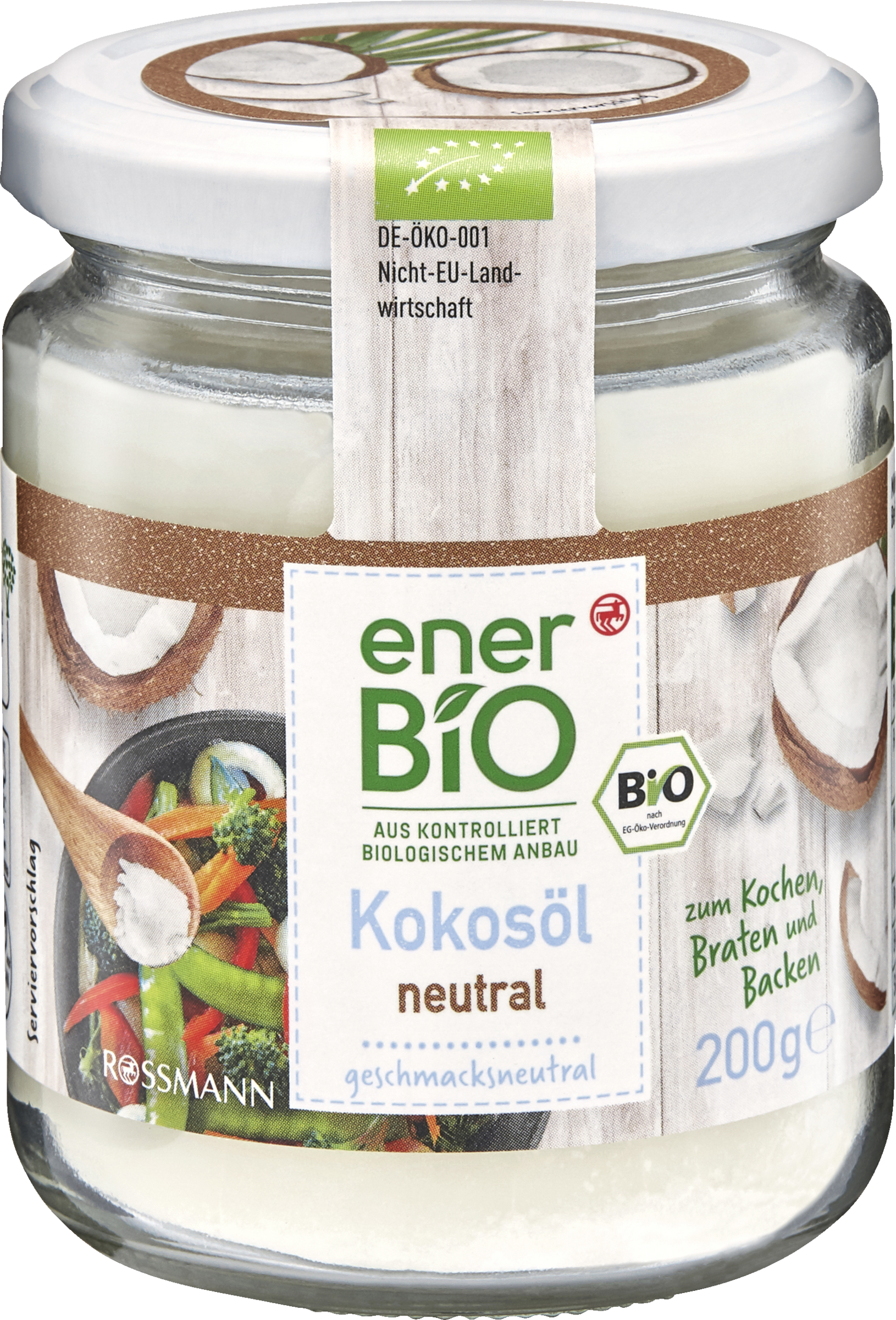 enerBiO Kokosöl neutral