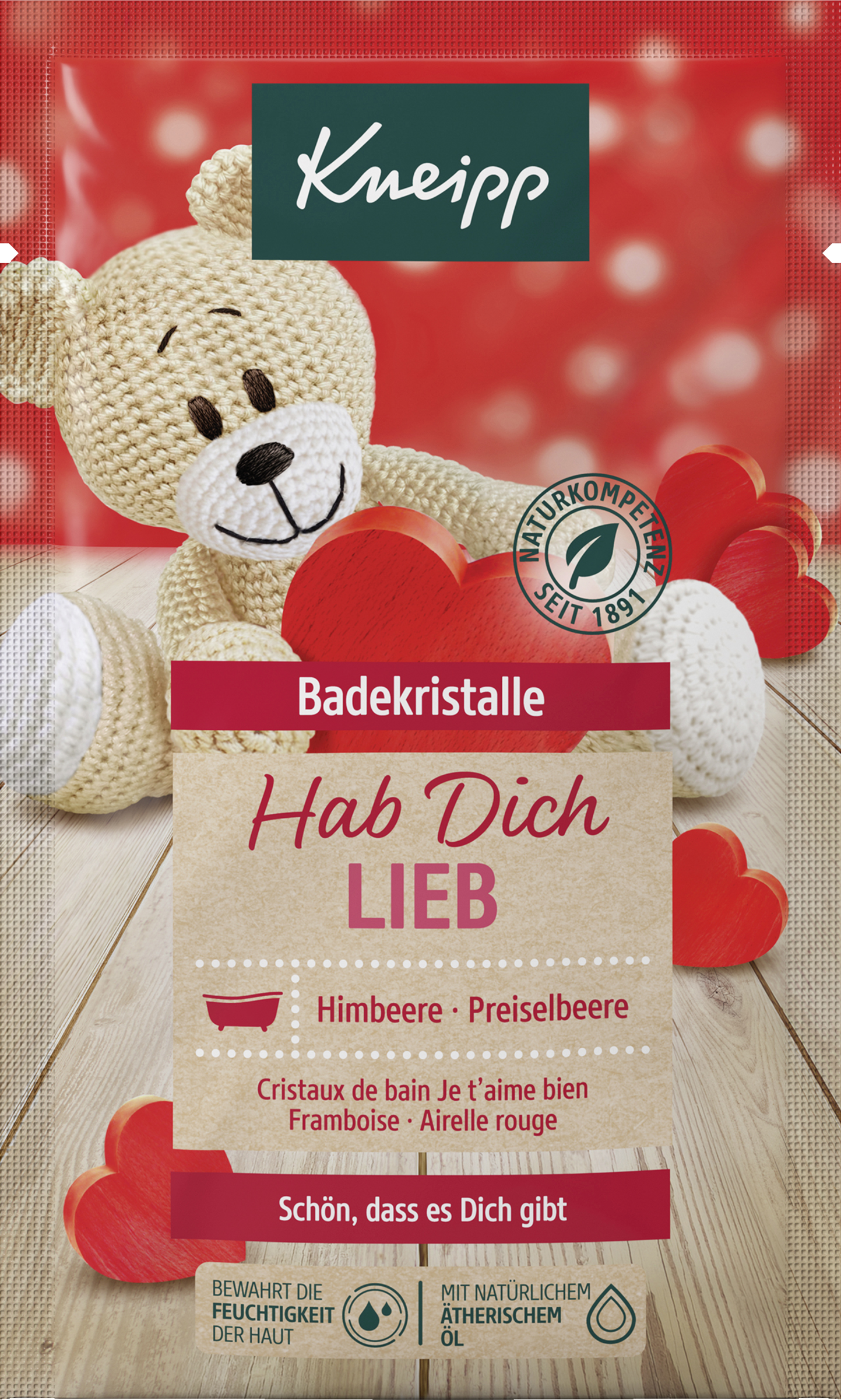Badekristalle Hab dich lieb