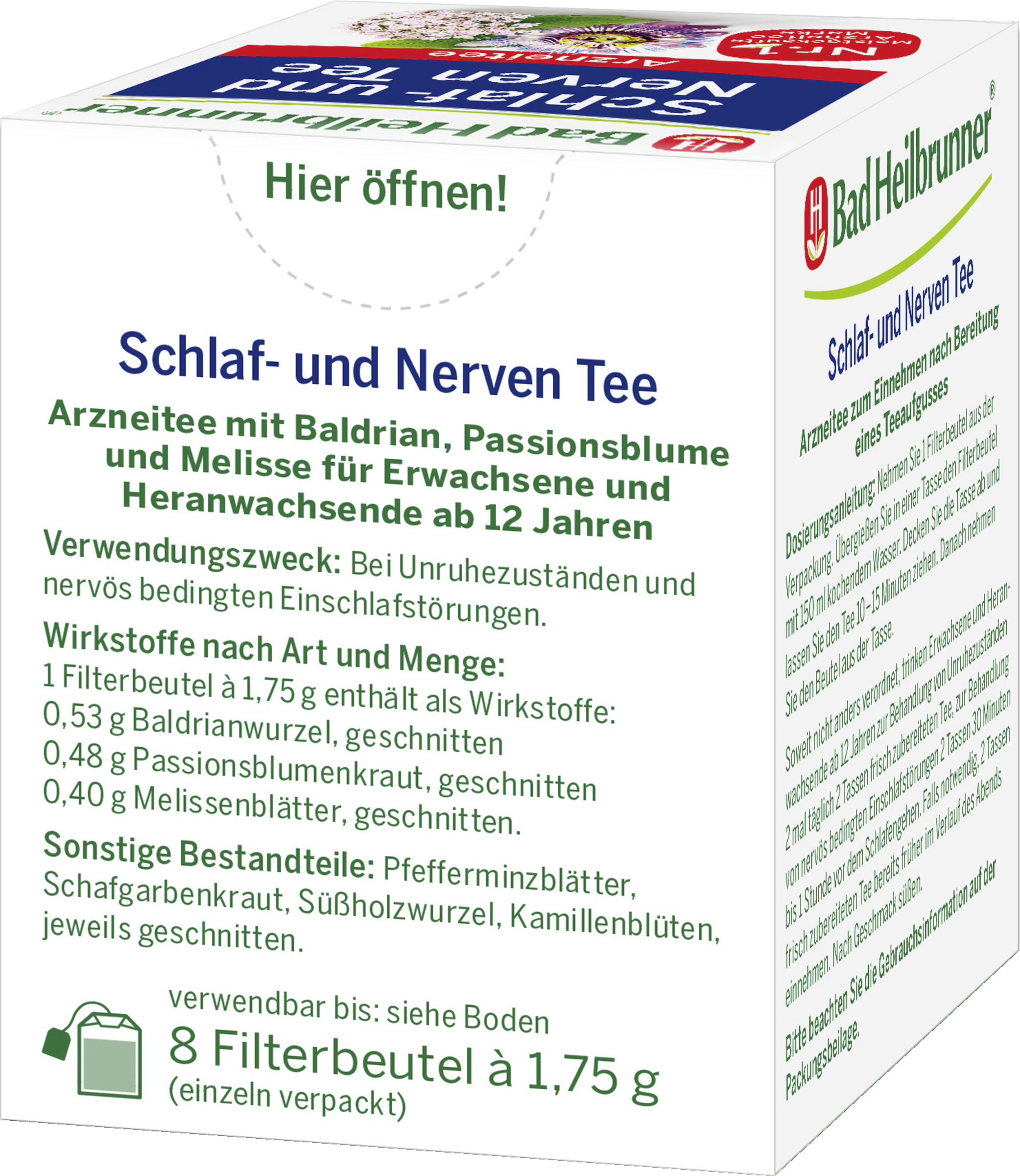 Bad Heilbrunner Schlaf- und Nerven Tee