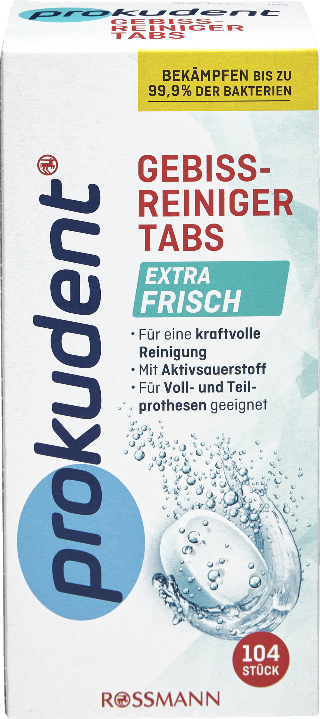 prokudent Gebissreiniger Tabs extra frisch