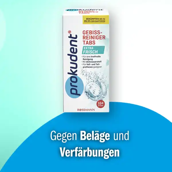 prokudent Gebissreiniger Tabs extra frisch online kaufen | rossmann.de