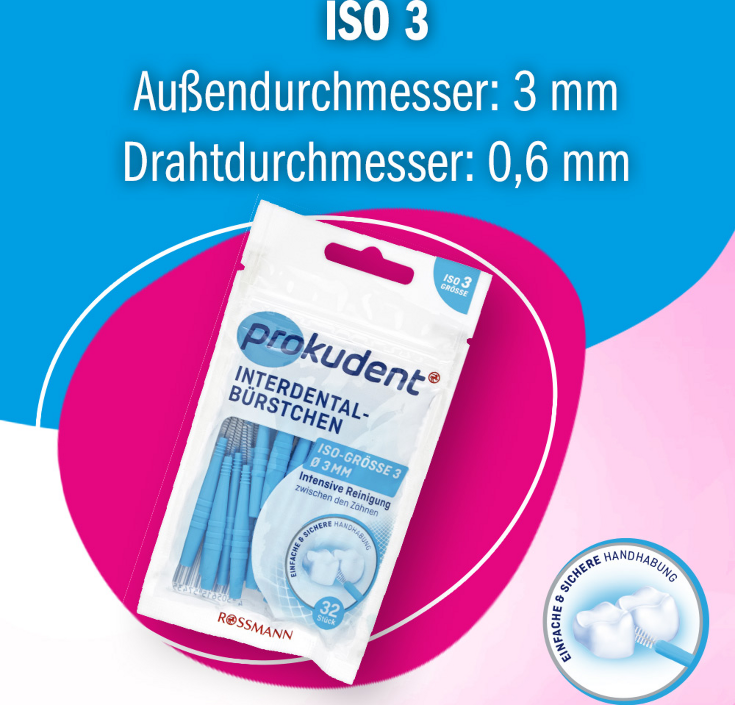 فرشاة بين الأسنان ISO 3 3