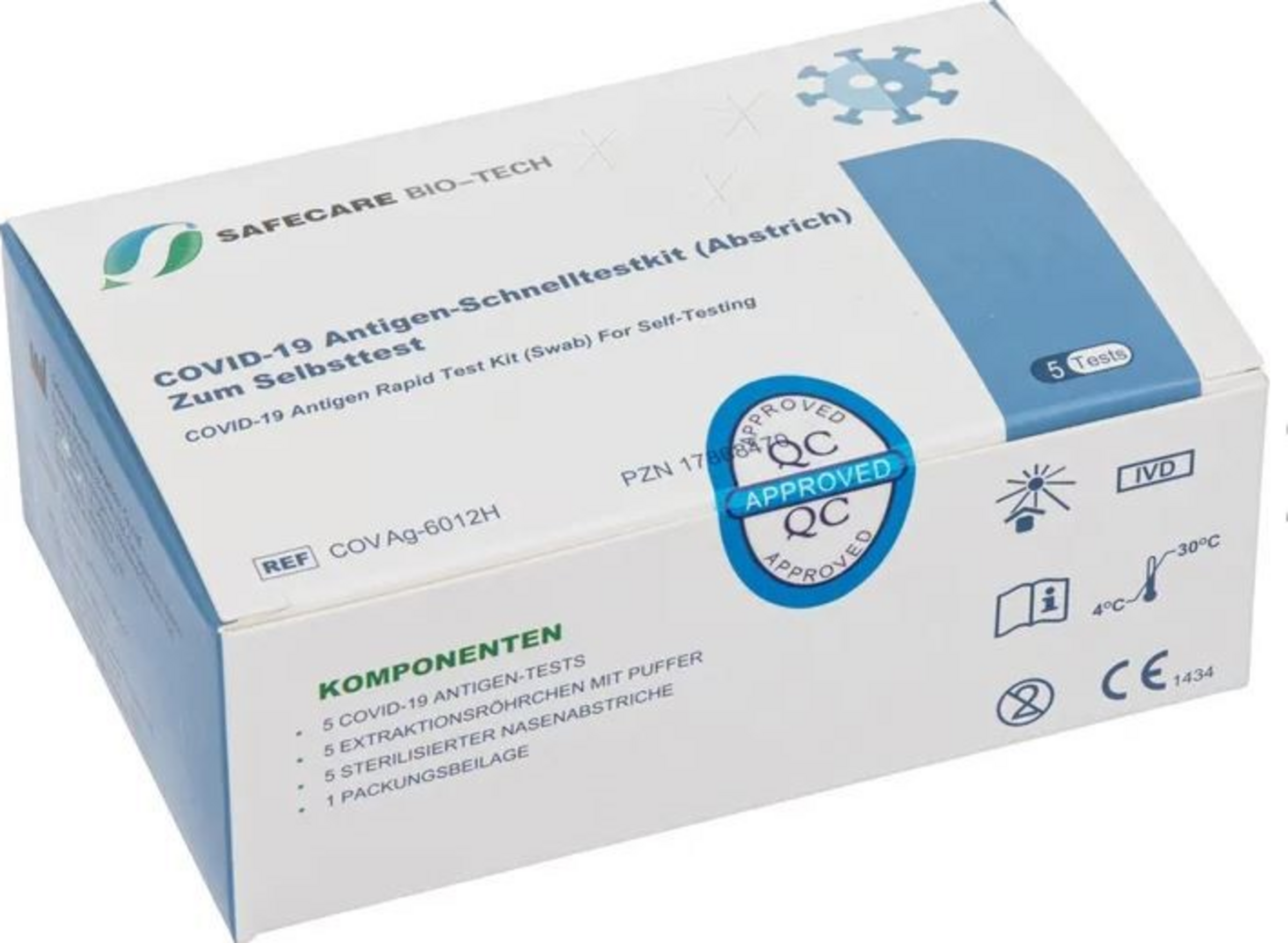 SAFECARE Antigen Selbsttest 5er
