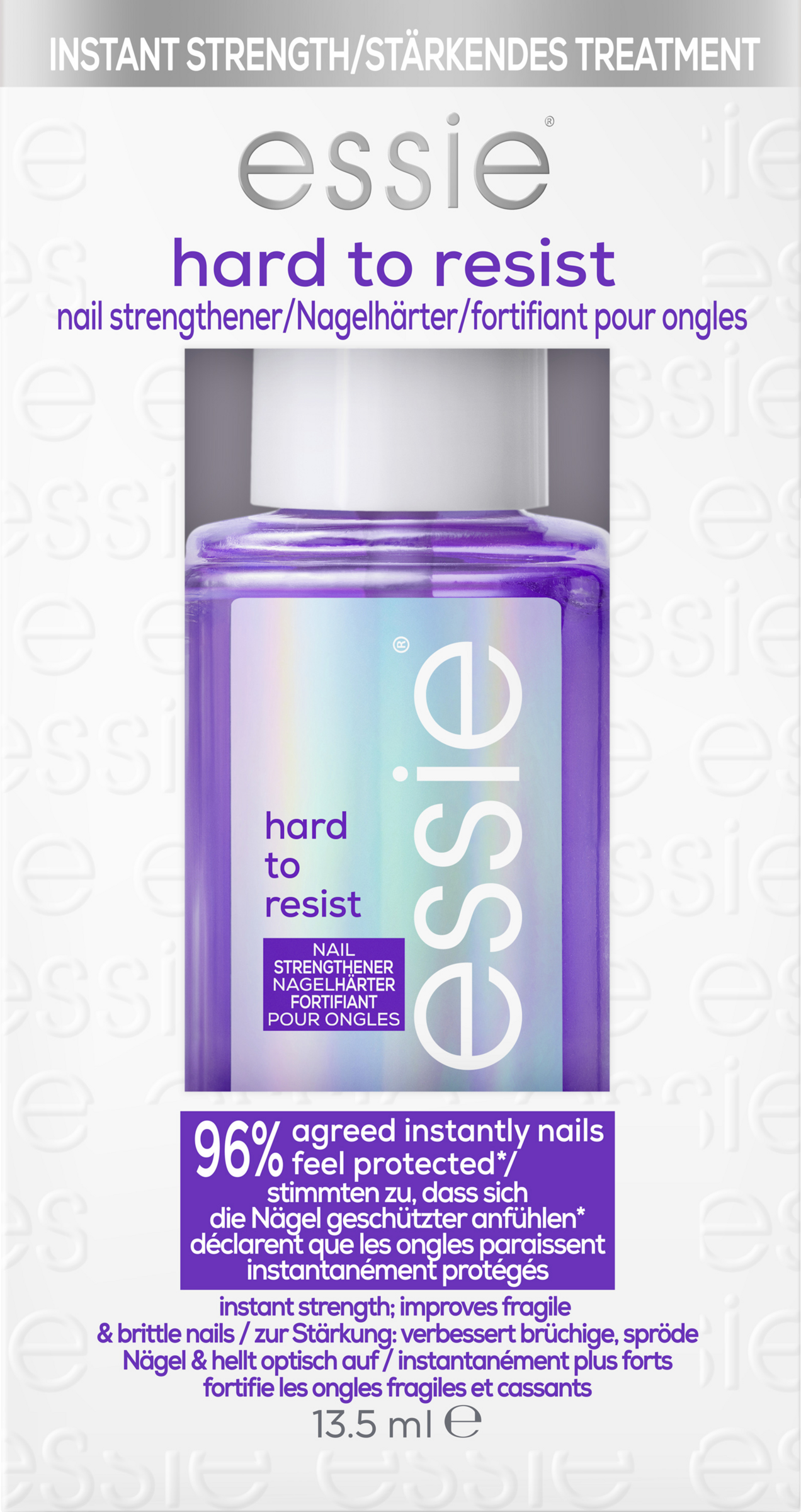essie Nagelhärter hart to resist violett