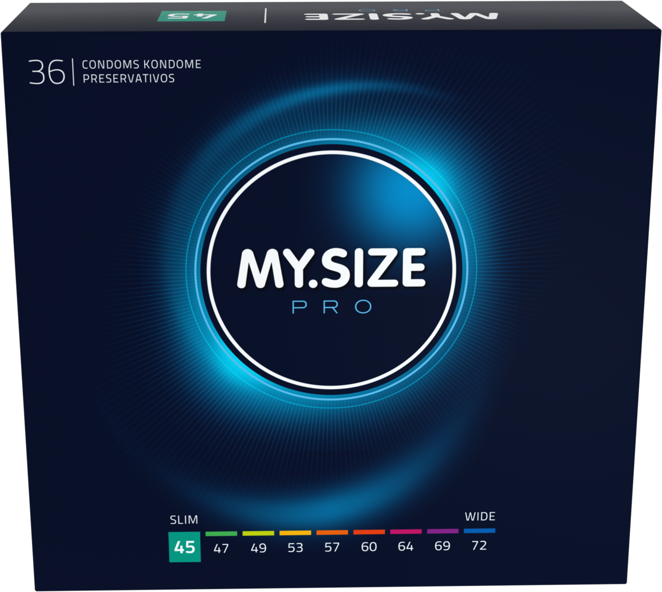 MY.SIZE PRO Kondome 45 mm