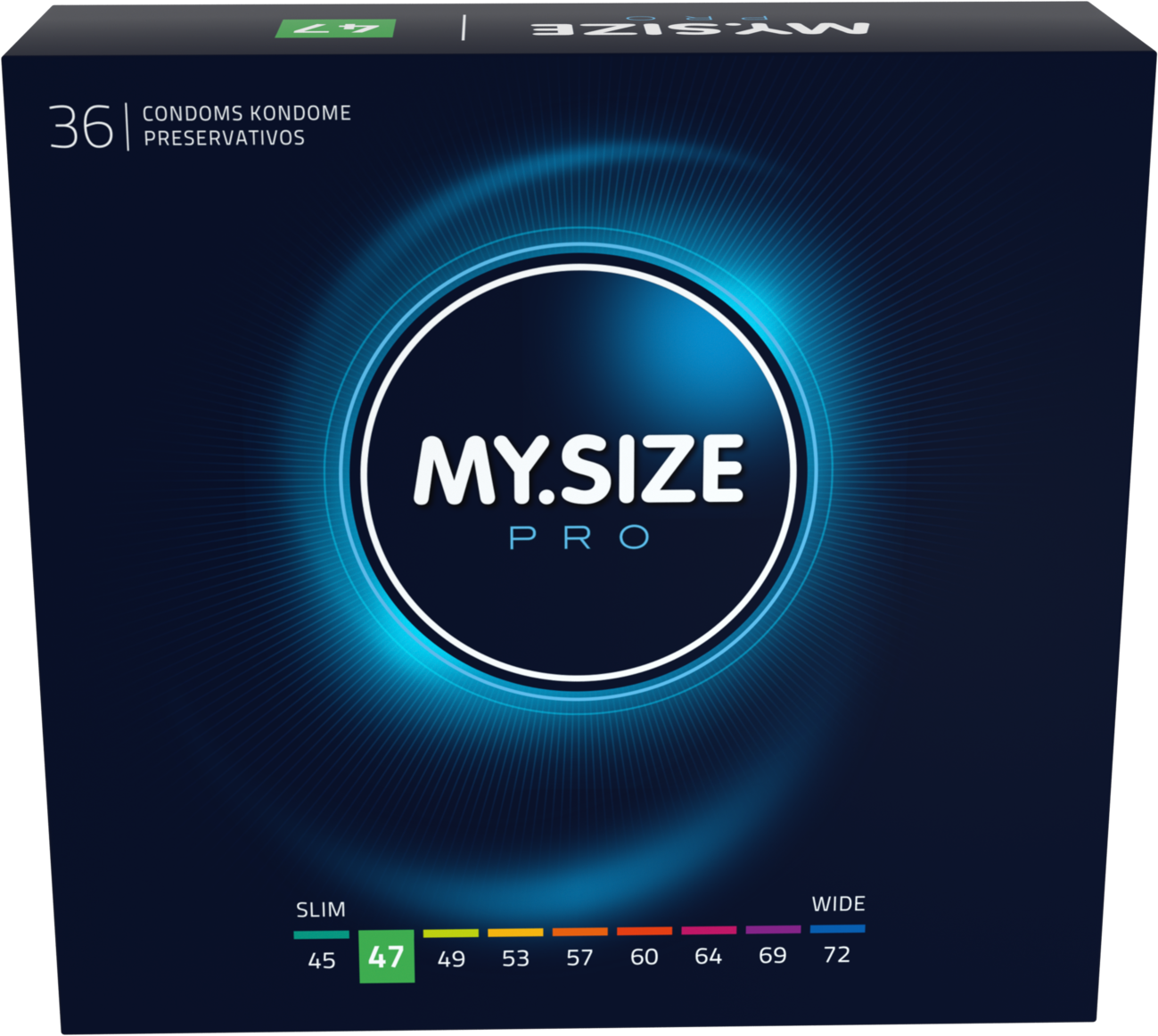 MY.SIZE PRO Kondome 47 mm