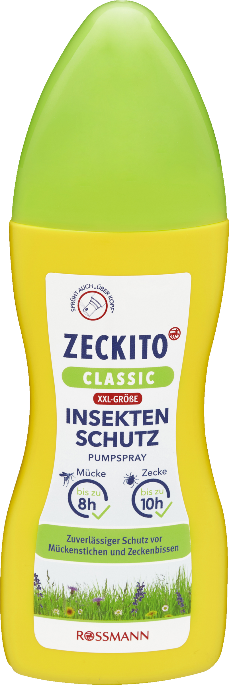 ZECKITO Insektenschutz Pumpspray XXL-Größe