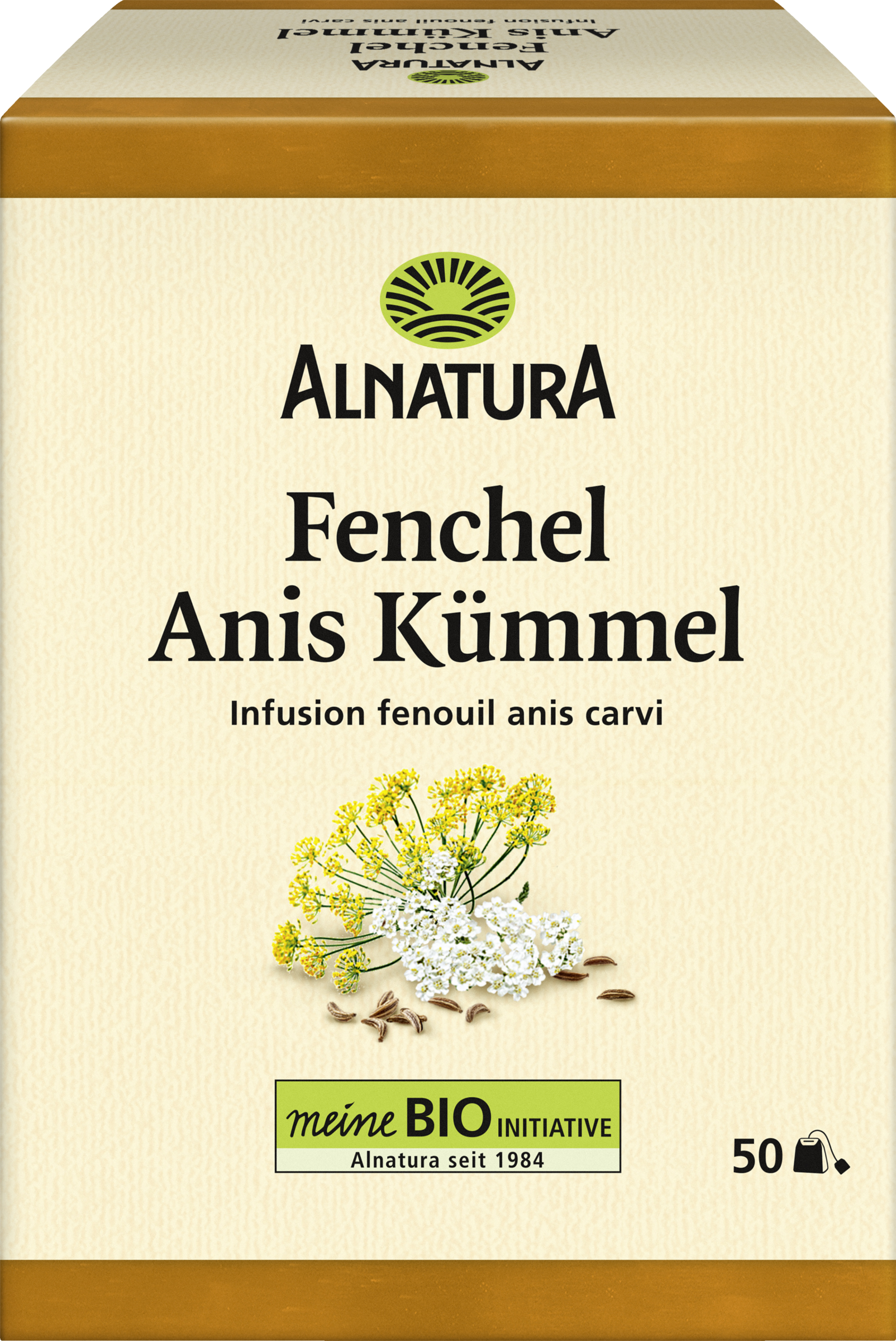 Alnatura Bio Fenchel Anis Kümmel Tee