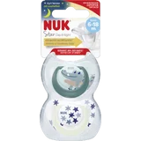 Star Day & Night Silikon-Schnuller 6-18 Monate