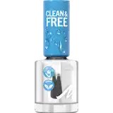 Clean & Free Nail Polish 150 Top Coat Oxygen Wave