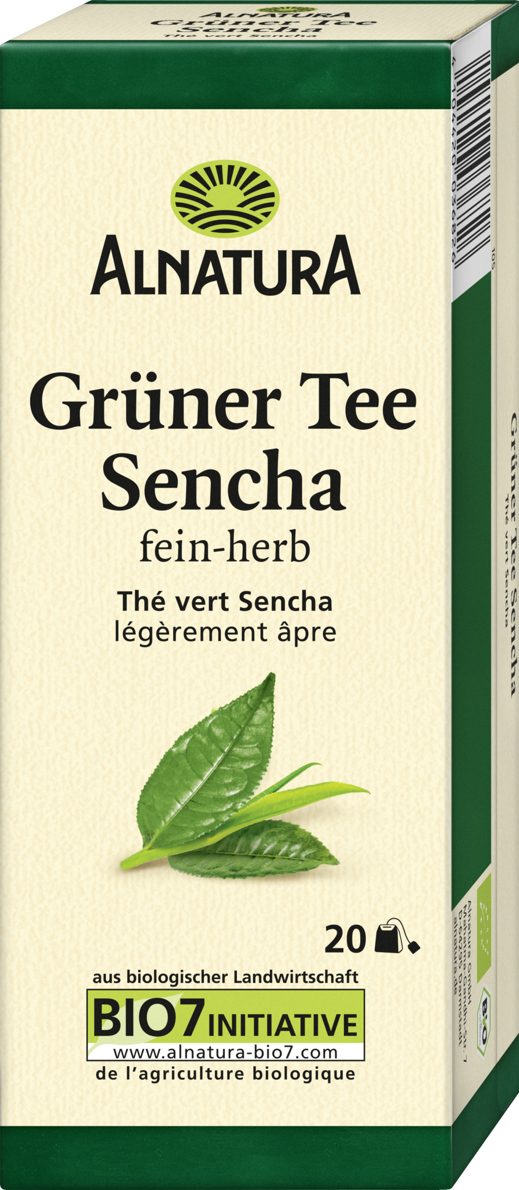 Alnatura Bio Grüner Tee Sencha (20 Beutel)