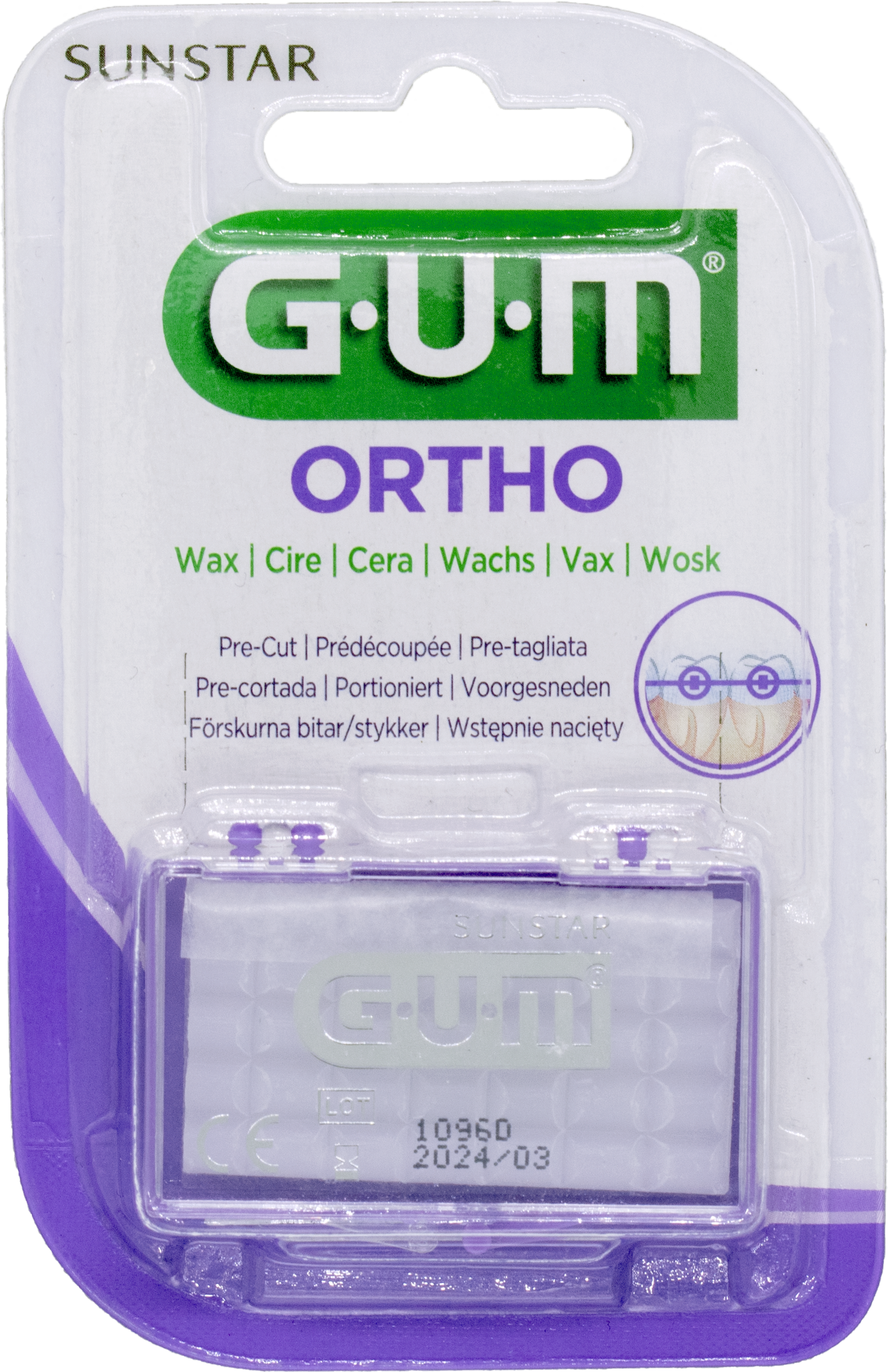 شمع ORTHO®، في علبة