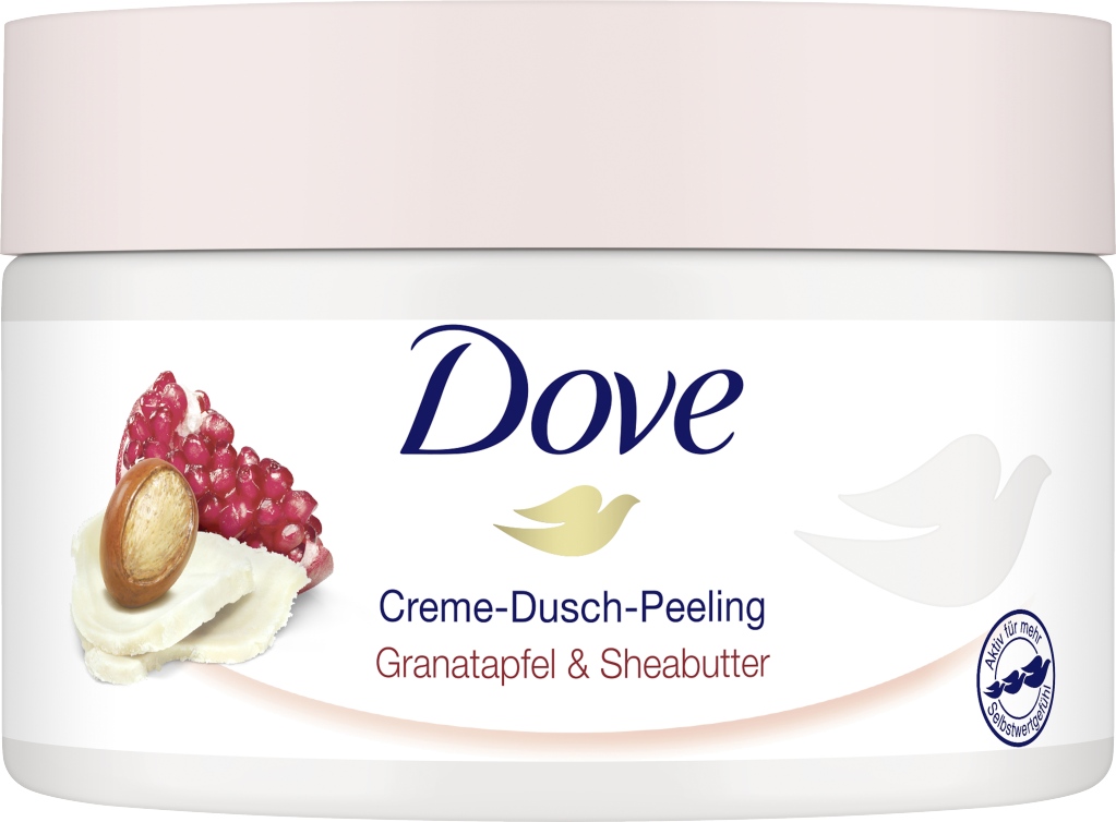 Dove Creme-Dusch-Peeling Granatapfel & Sheabutter