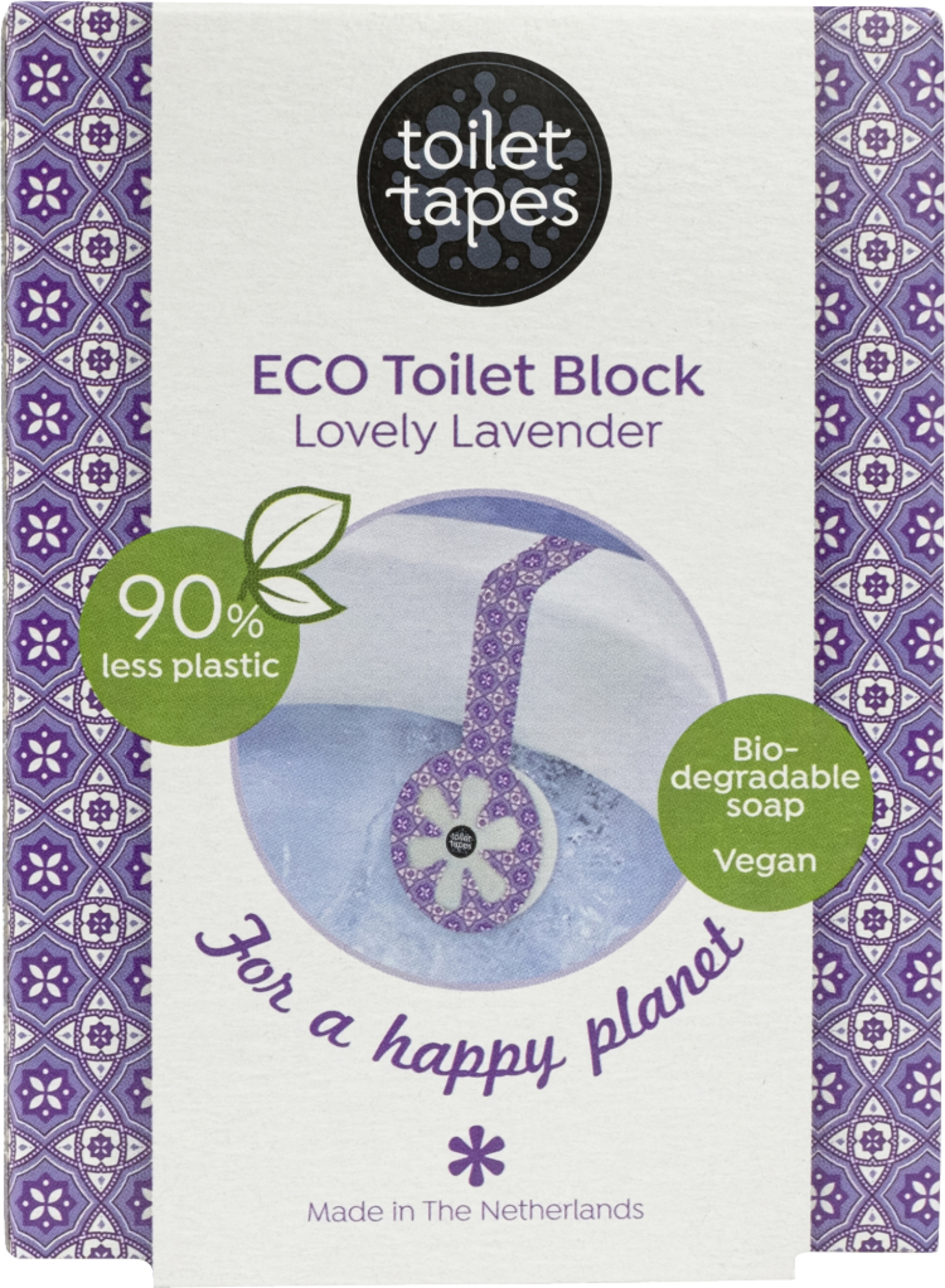 toilet tapes ECO WC-Stein lovely lavender