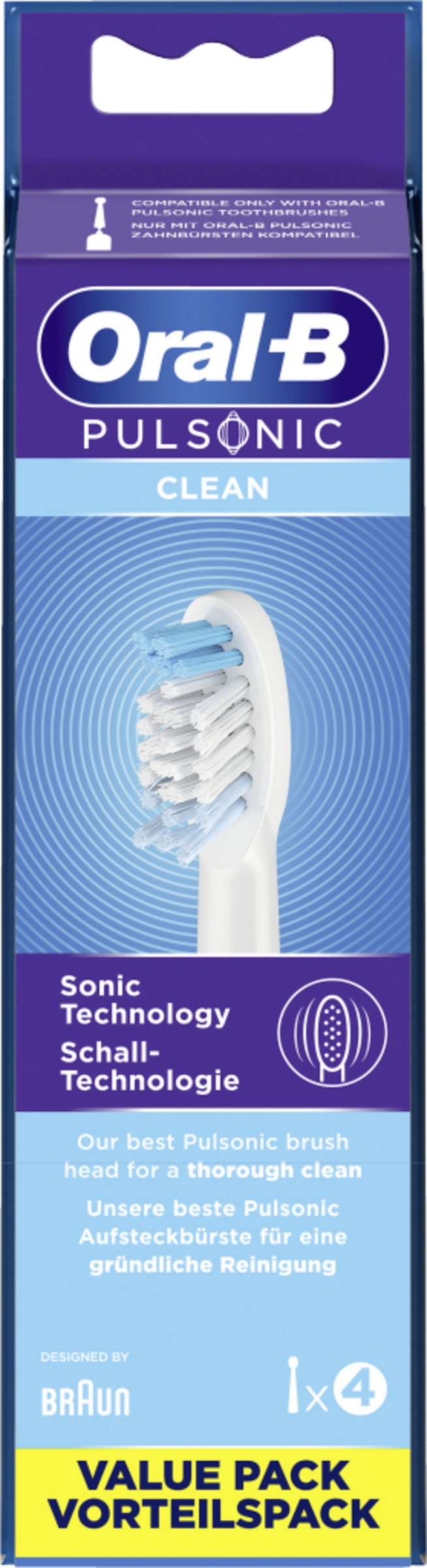 رؤوس فرشاة Pulsonic Clean