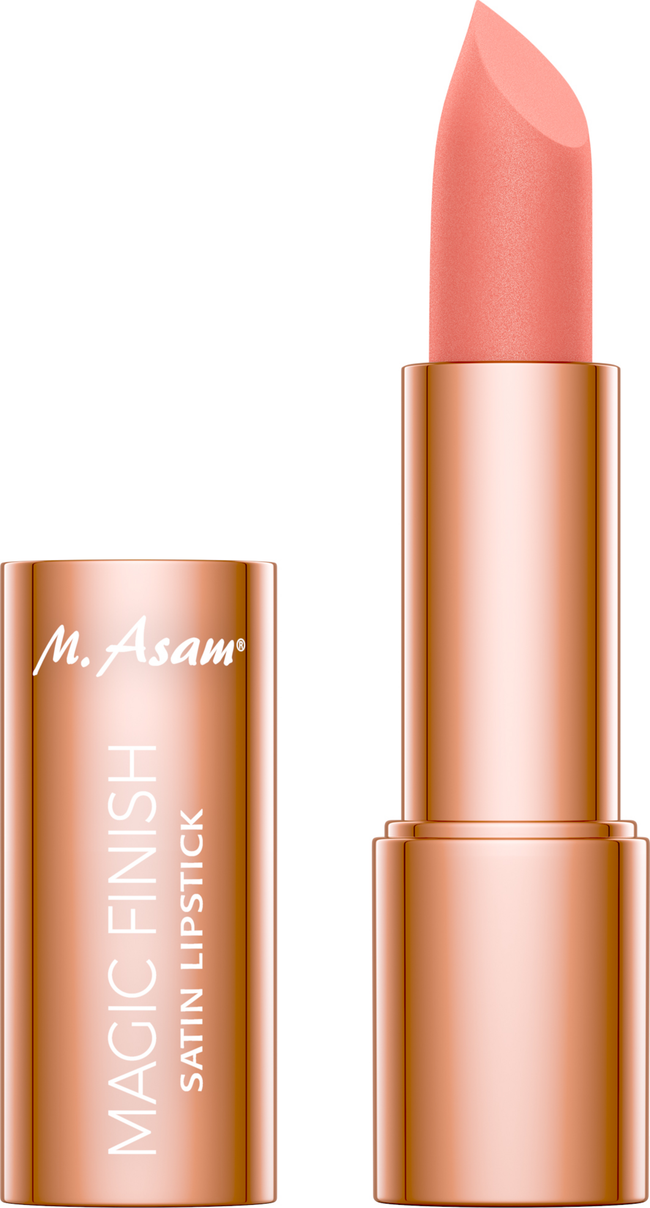 M. Asam MAGIC FINISH Satin Lipstick - lovely melon