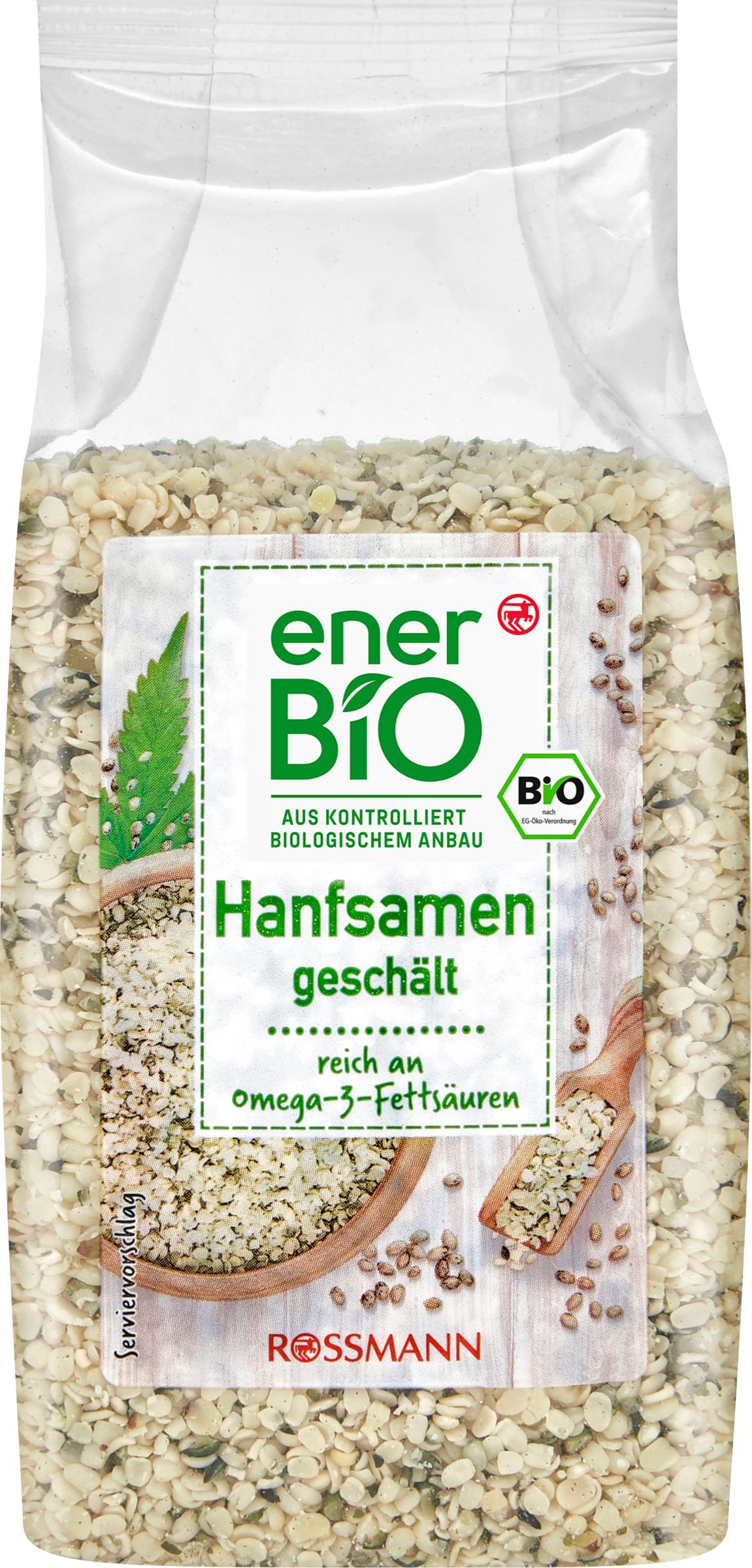 enerBiO Hanfsamen geschält