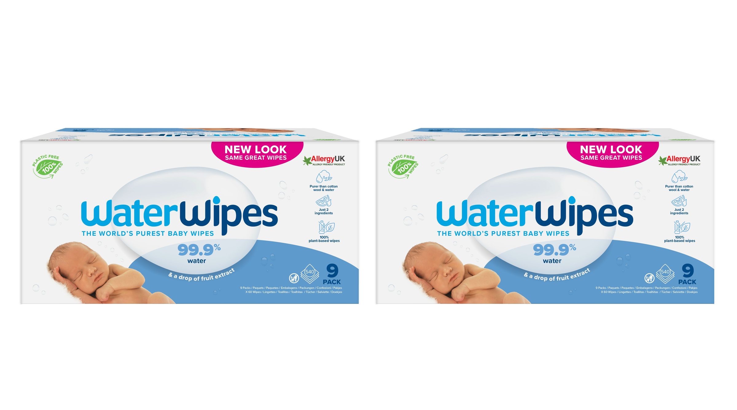 WaterWipes Babyfeuchttücher