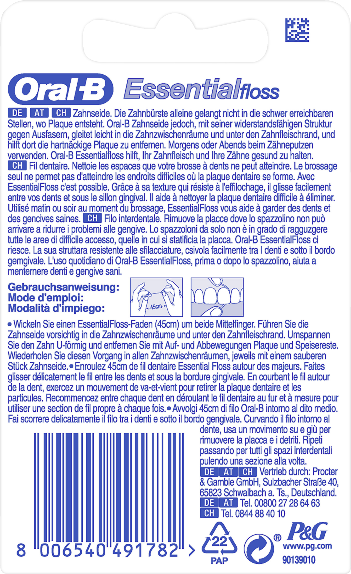 خيط أسنان ApaCare غير مشمع 2