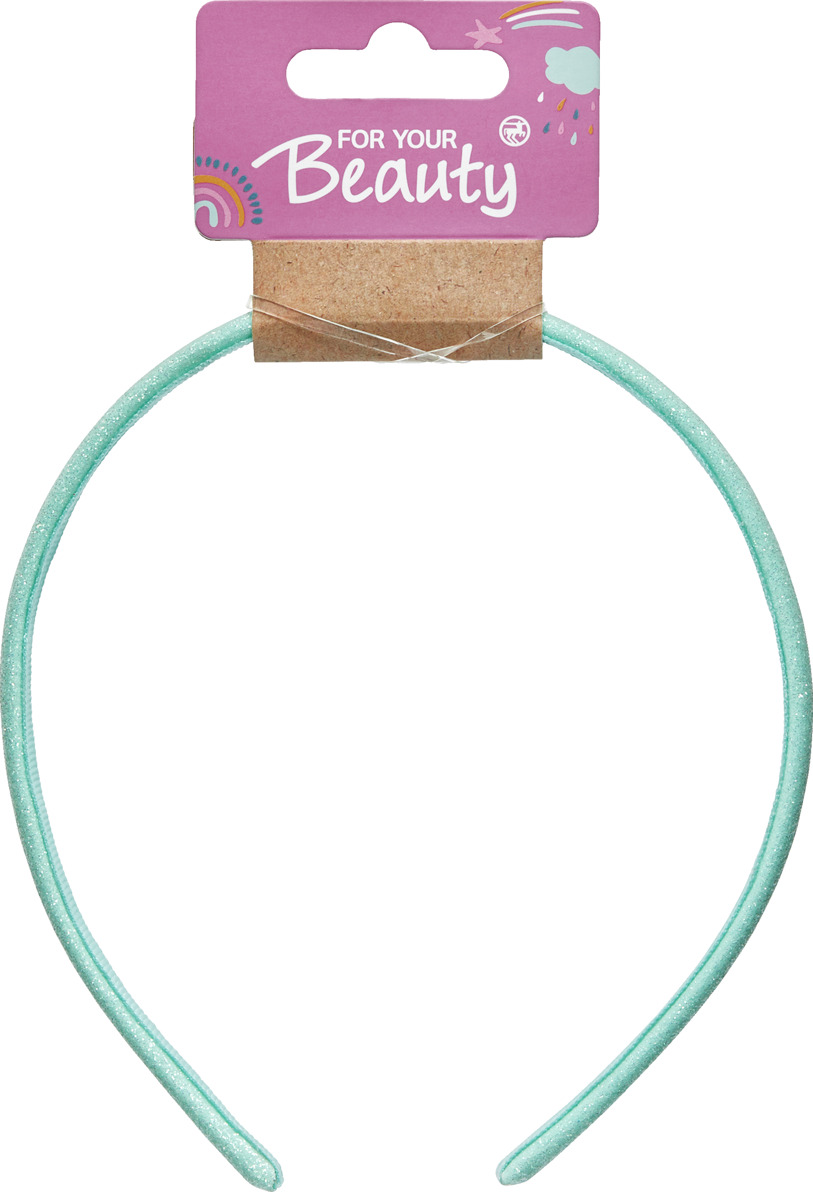 FOR YOUR Beauty Haarreif in 3 Farben mit Glitzer