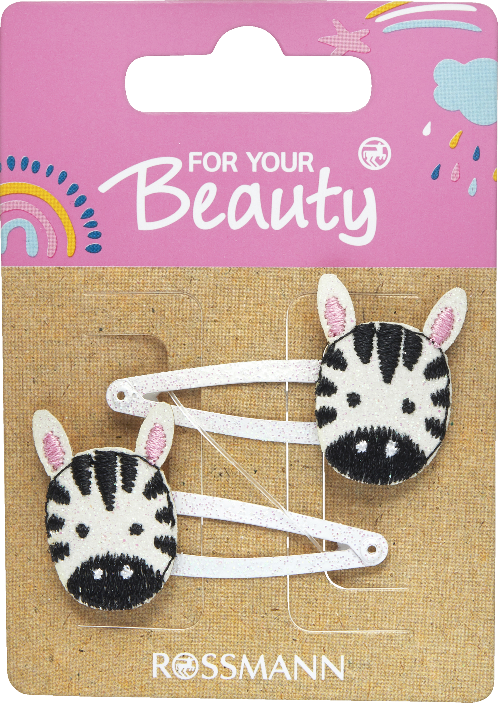 FOR YOUR Beauty Haarspange Zebra