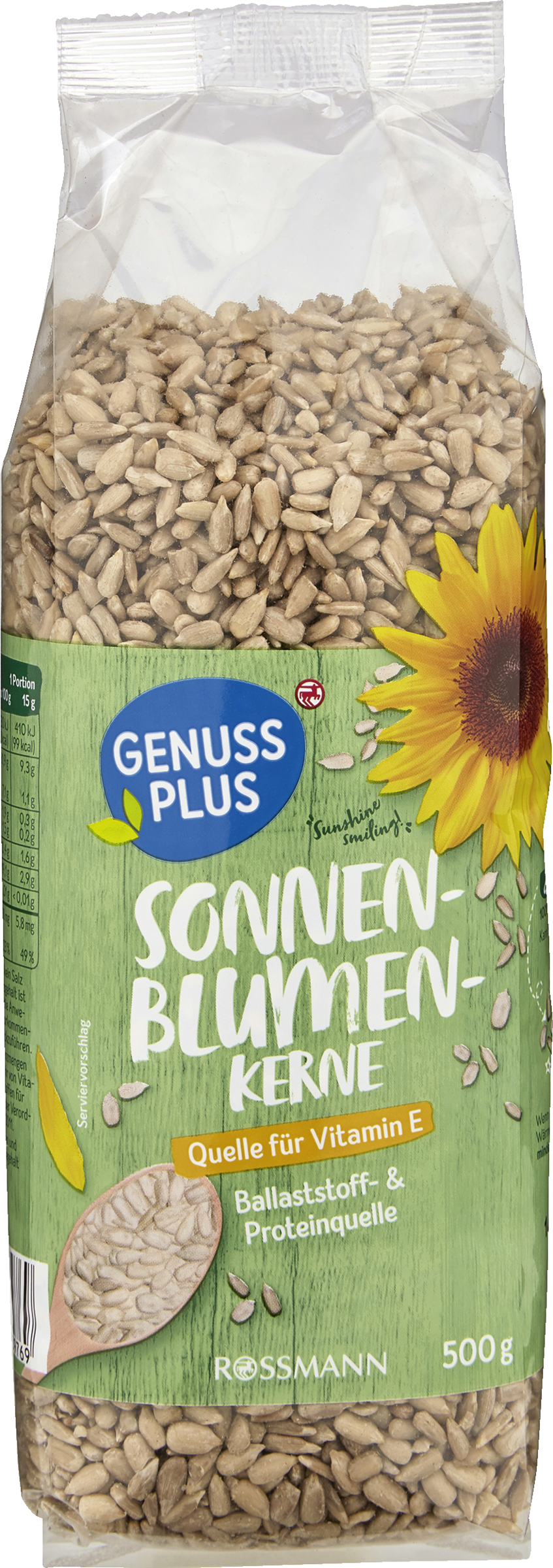 GENUSS PLUS Sonnenblumenkerne