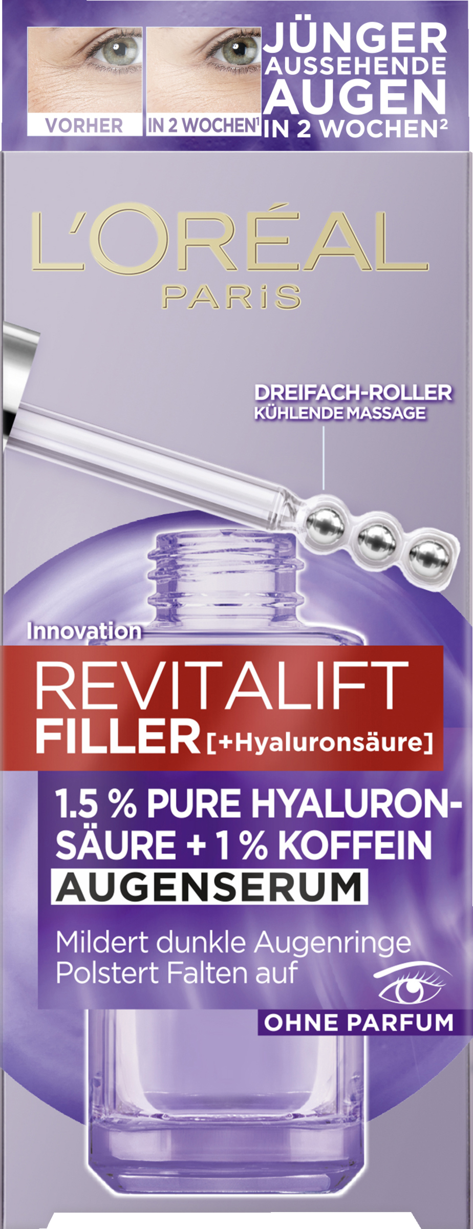 L’Oréal Paris Revitalift Filler [+Hyaluronsäure] Augenserum