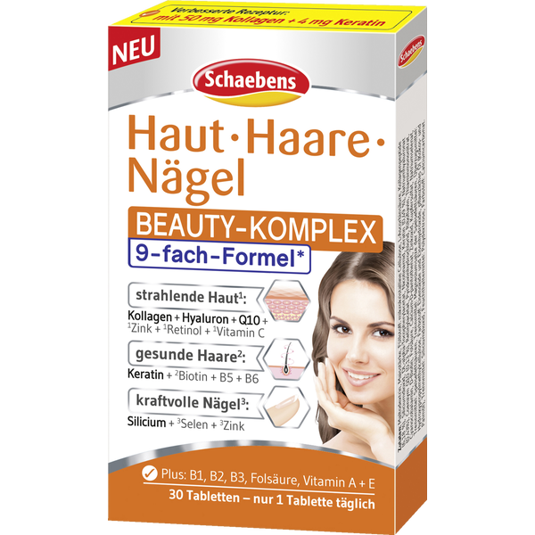 Haut · Haare · Nägel Beauty-Komplex