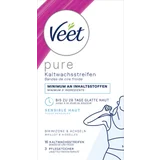 Veet PURE Kaltwachstreifen Bikini & Achseln, sensible Haut