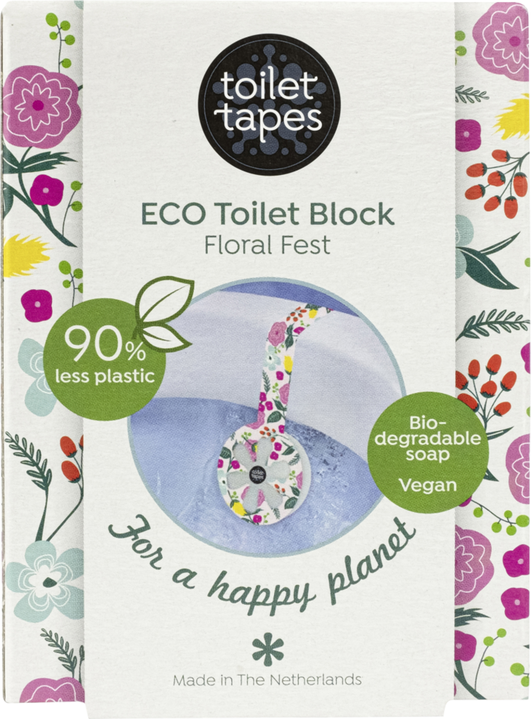 toilet tapes ECO WC-Stein floral fest