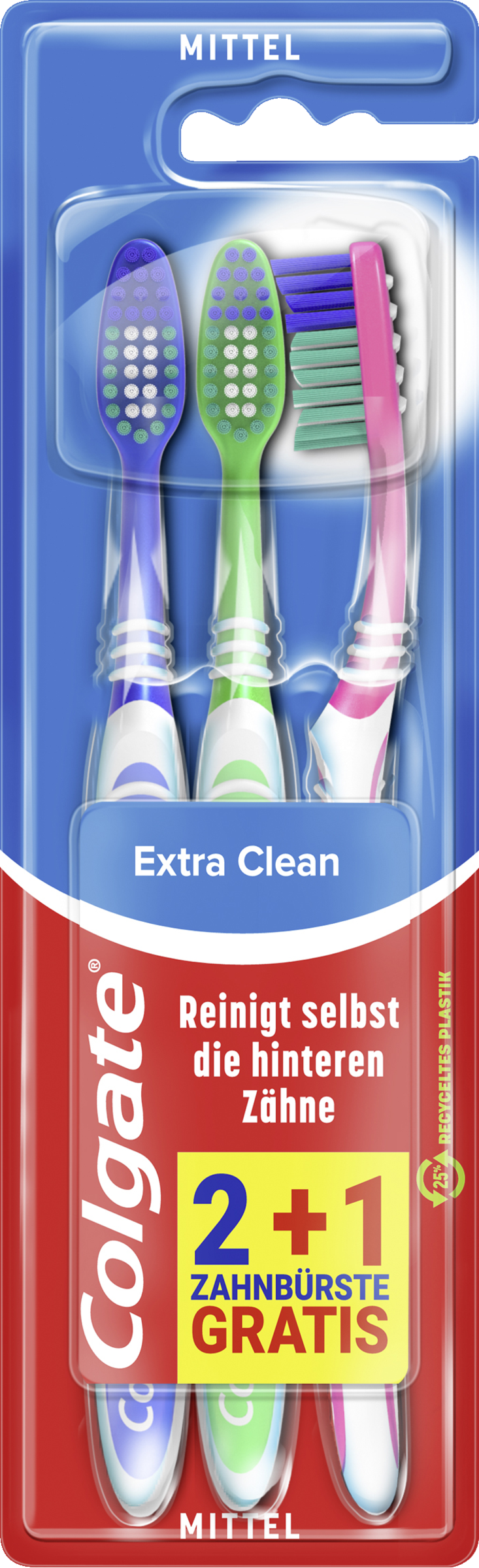Colgate Zahnbürste Extra Clean Medium