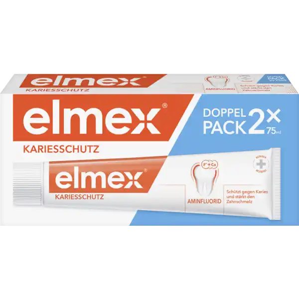 معجون أسنان للحماية من التسوس عبوة مزدوجة