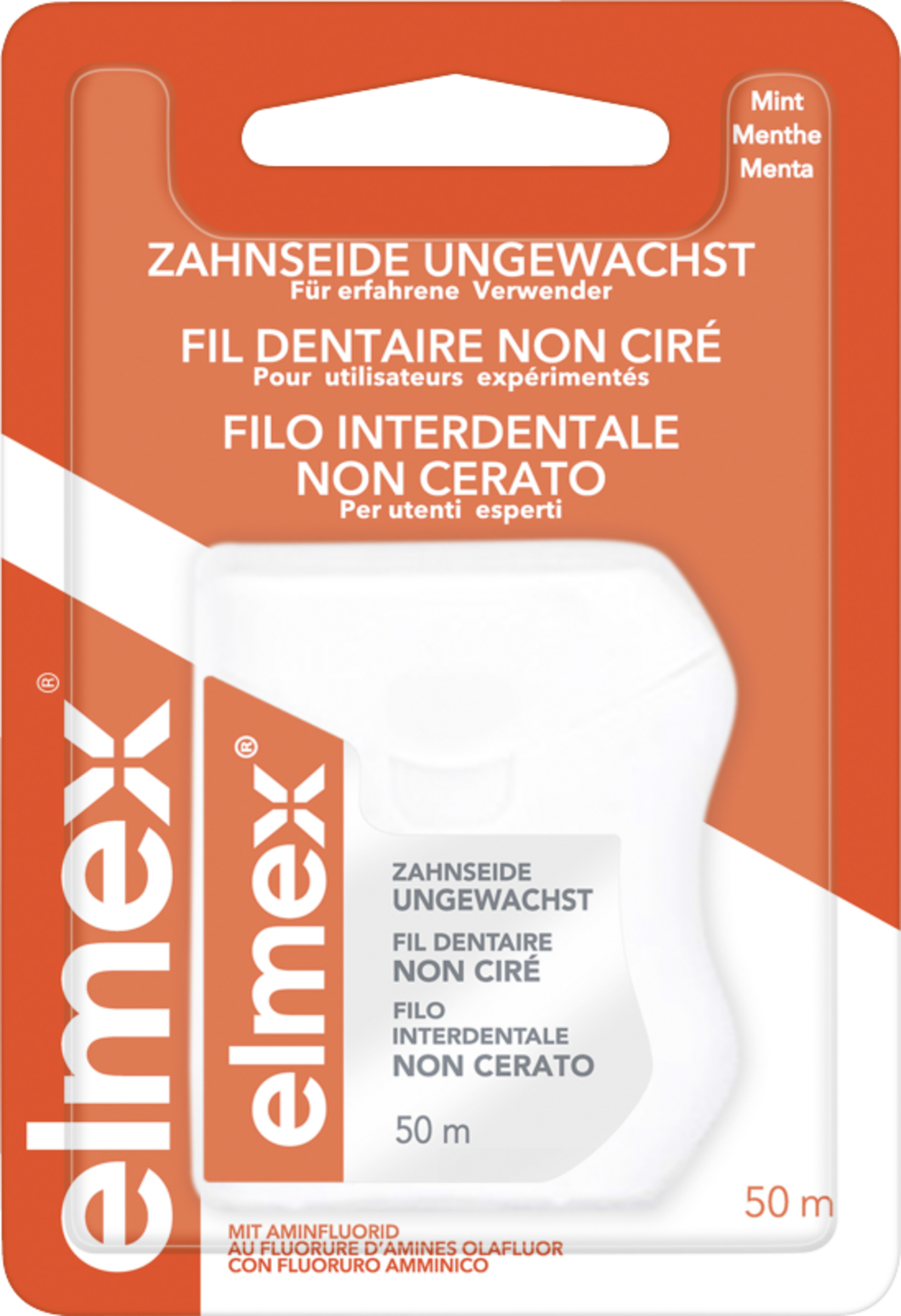 خيط أسنان غير مشمع