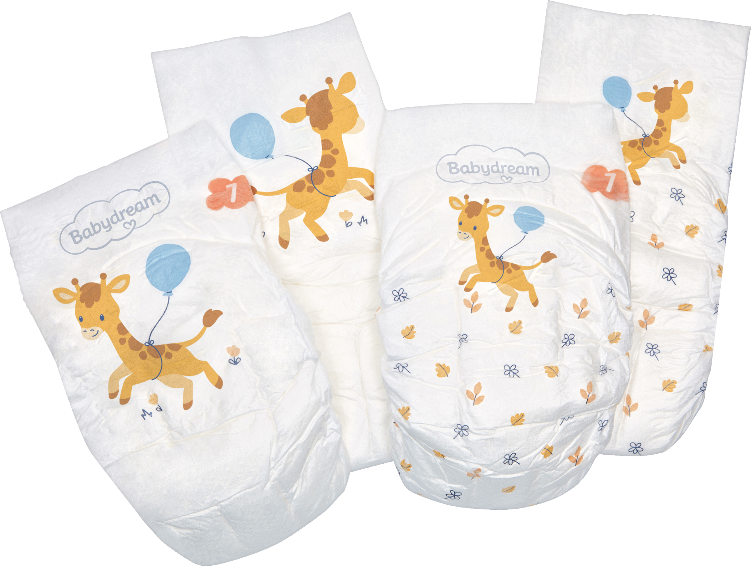 Babaydream Schwimmwindeln Größe M 7-13 Kg - 24 Stück Packung Für Babys