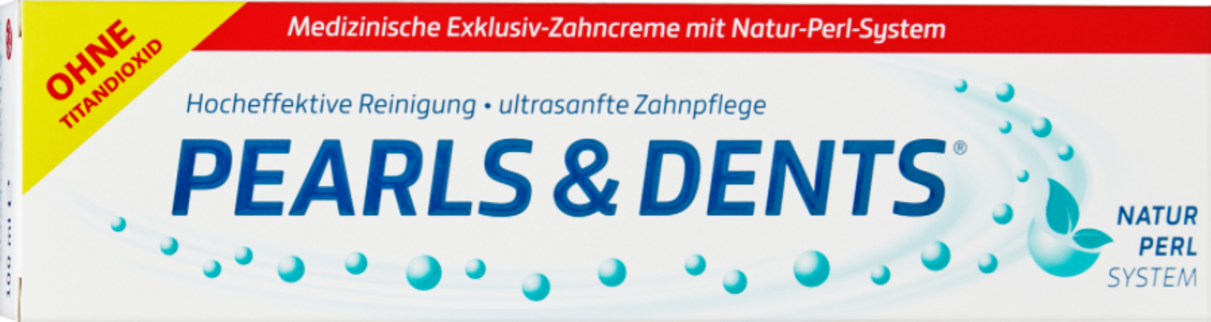 معجون أسنان طبي حصري بنظام اللؤلؤ الطبيعي