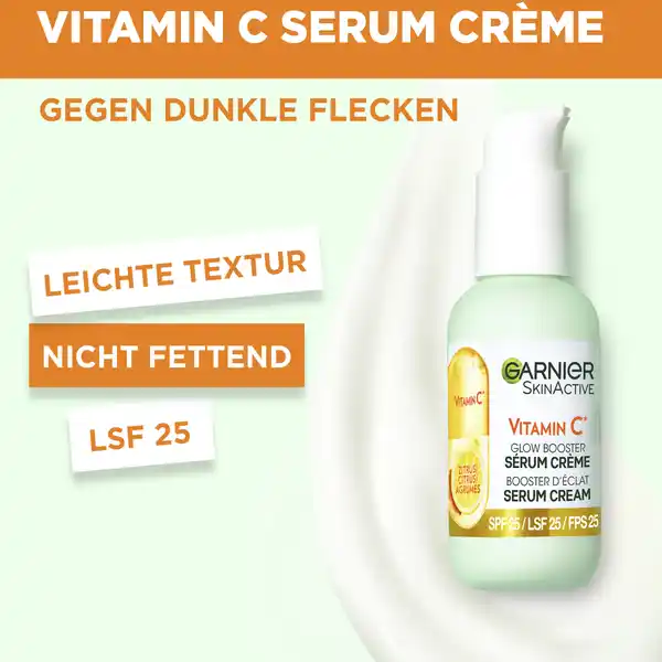 Garnier • Vitamina C 2in1 Glow Booster Serum •