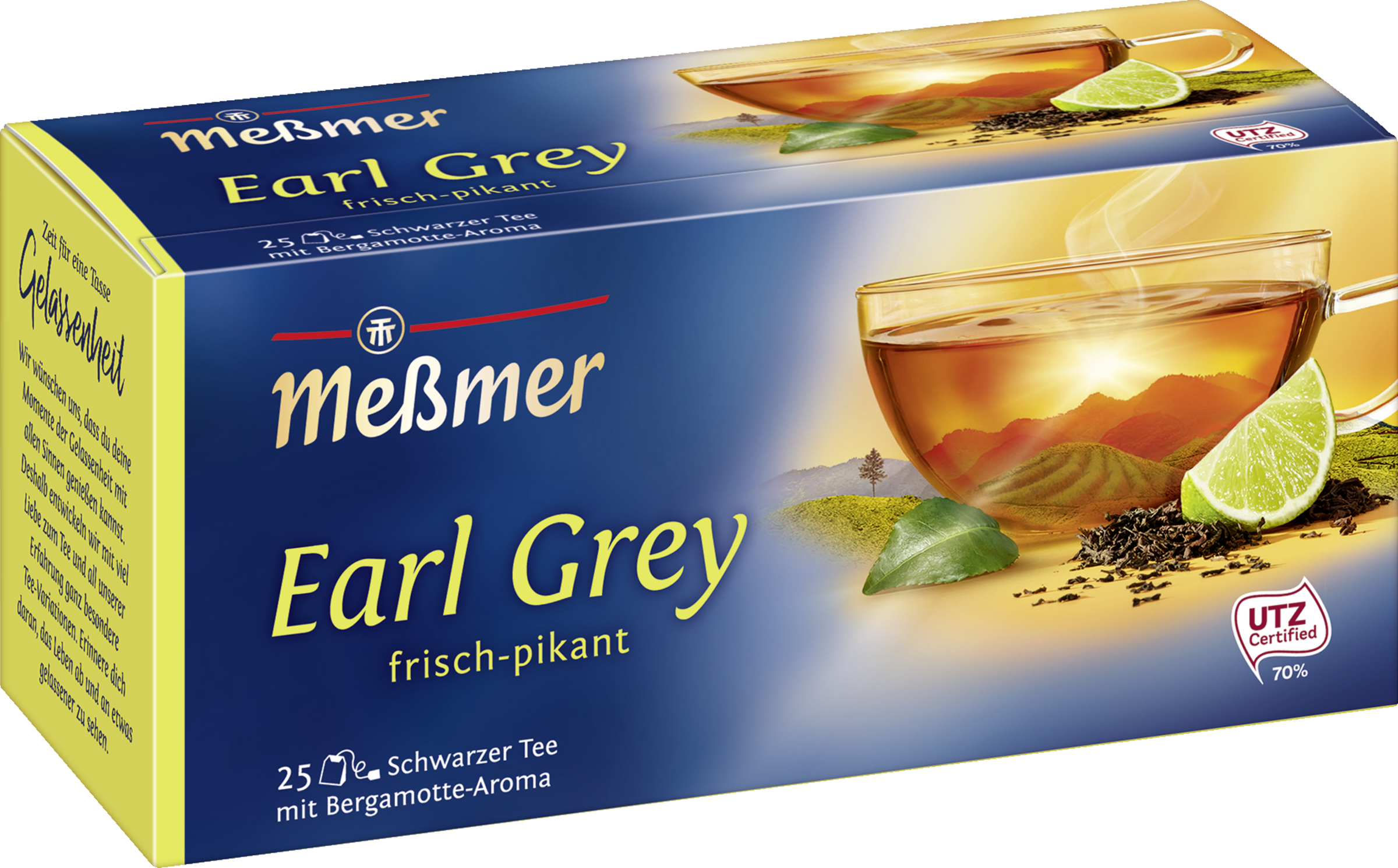 Meßmer Schwarzer Tee "Earl Grey" (25 Beutel)