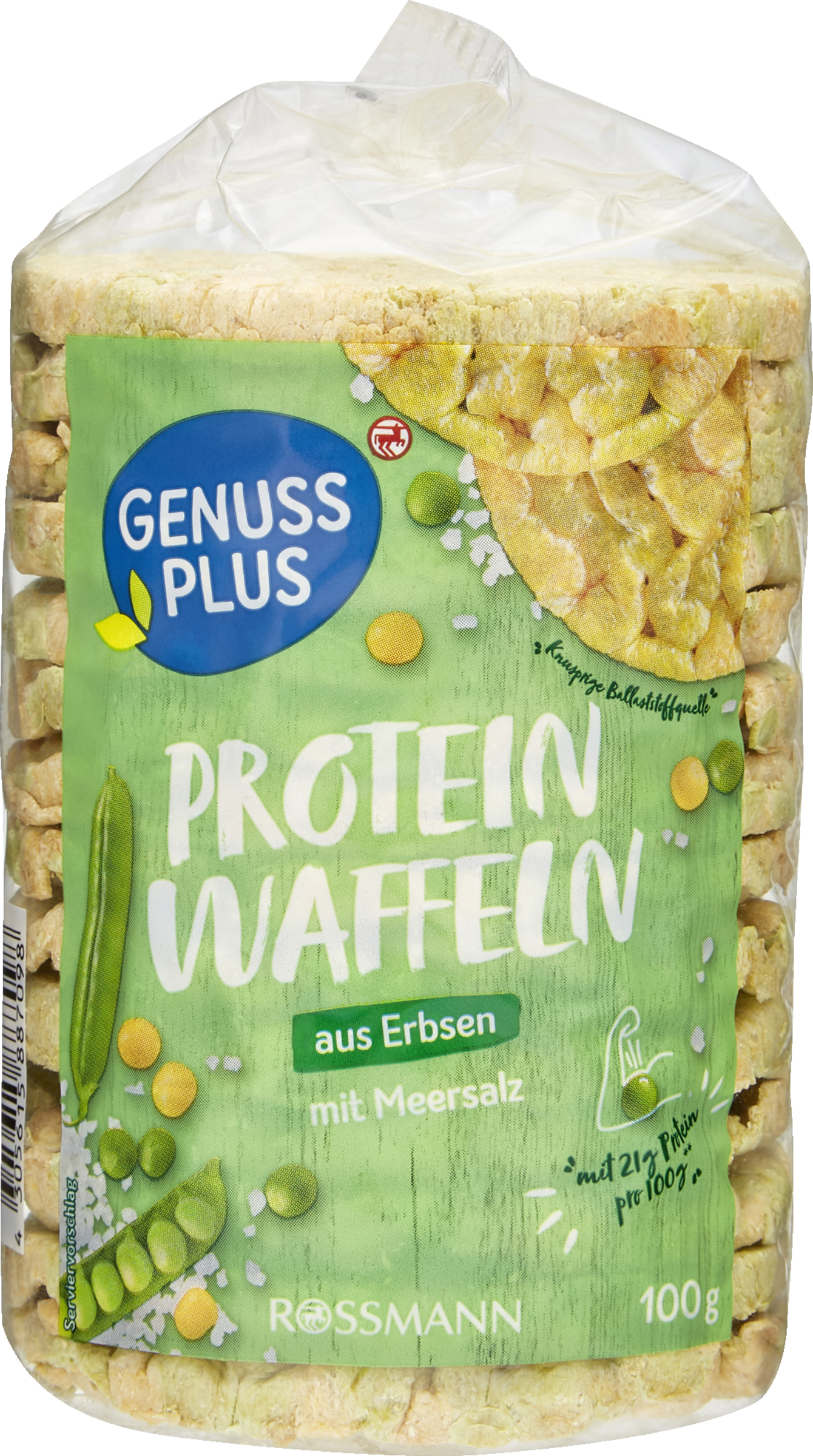 GENUSS PLUS Protein Waffel