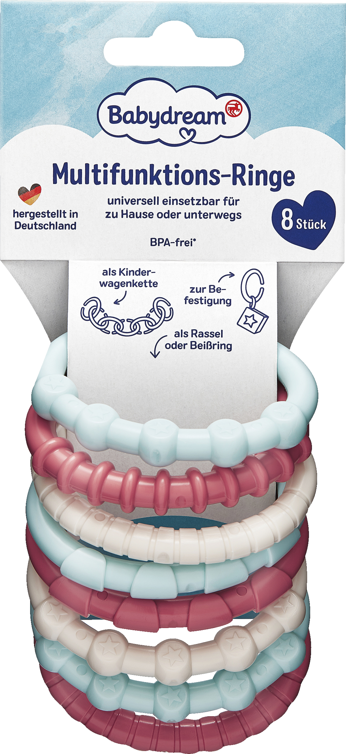 Babydream Multifunktions-Ringe