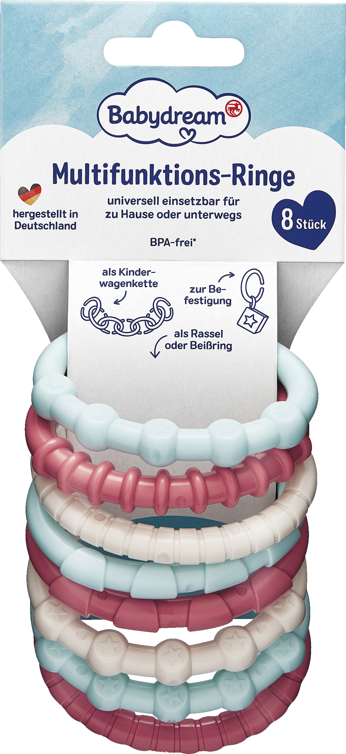 Babydream Multifunktions-Ringe
