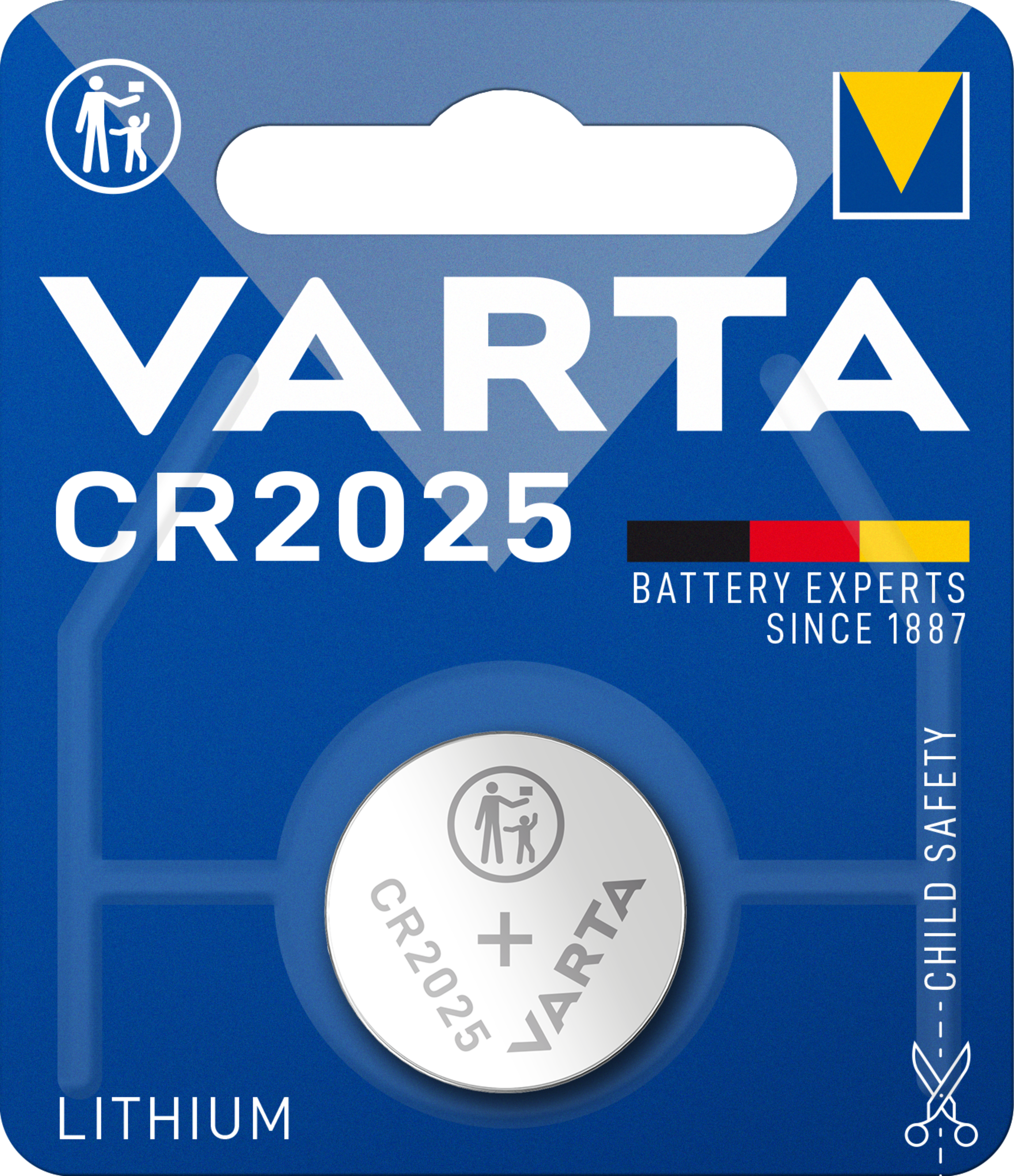 Varta CR2025 Lithium-Knopfzelle