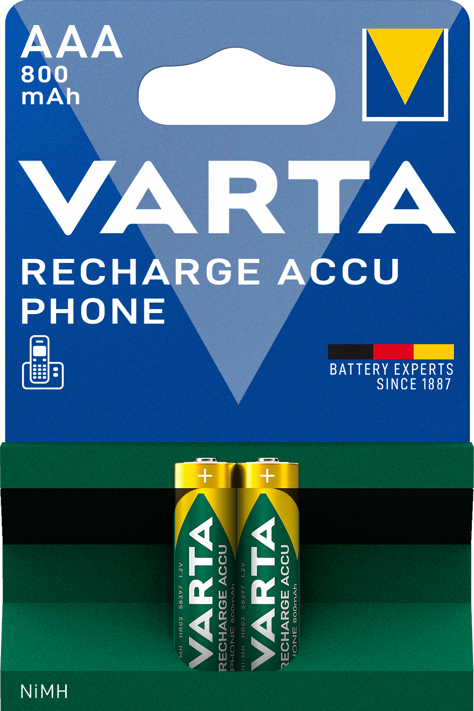 Varta Recharge Accu Phone AAA