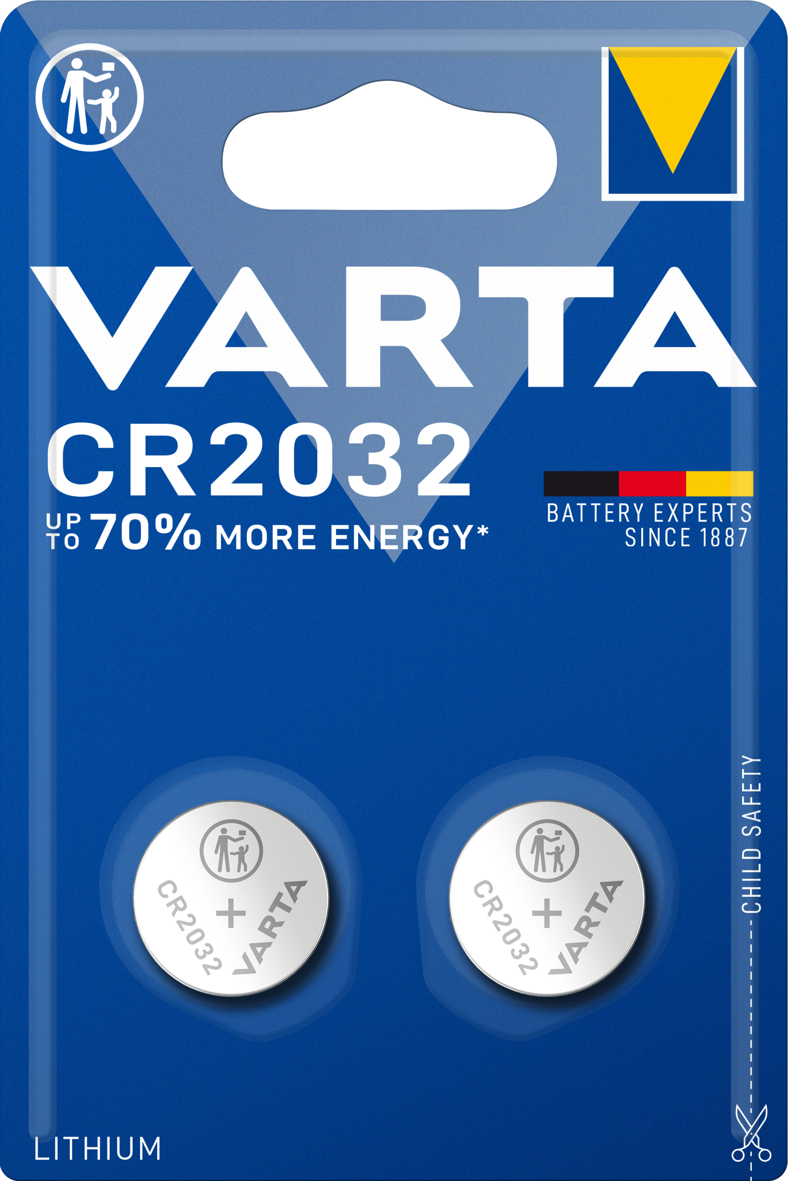 Varta CR2032 Lithium Knopfzellen