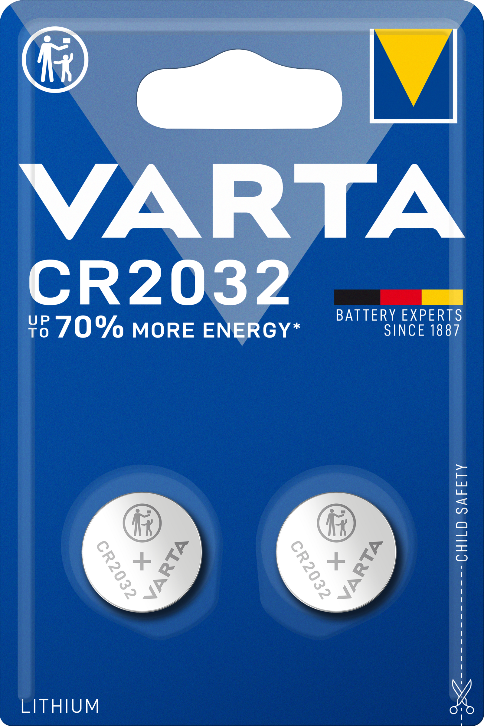Varta CR2032 Lithium Knopfzellen