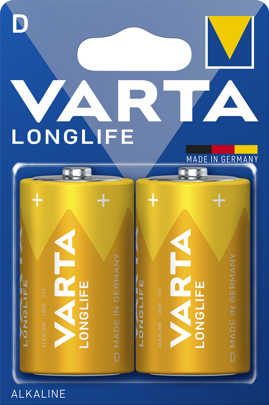 Varta Longlife D Batterien